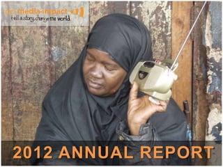 2012 ANNUAL REPORT
 