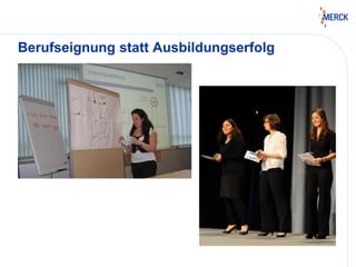 Berufseignung statt Ausbildungserfolg
 