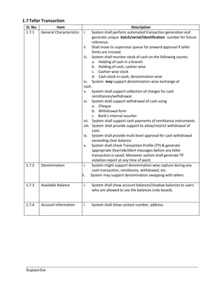 Banking Guideline on Core Banking Solution | PDF