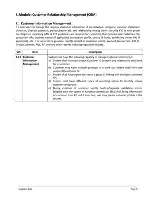 Banking Guideline on Core Banking Solution | PDF