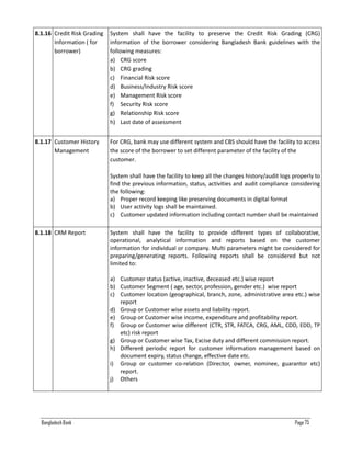 Banking Guideline on Core Banking Solution | PDF