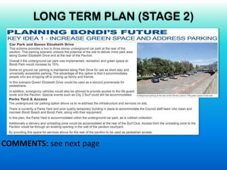 COMMENTS: see next page
LONG TERM PLAN (STAGE 2)
 