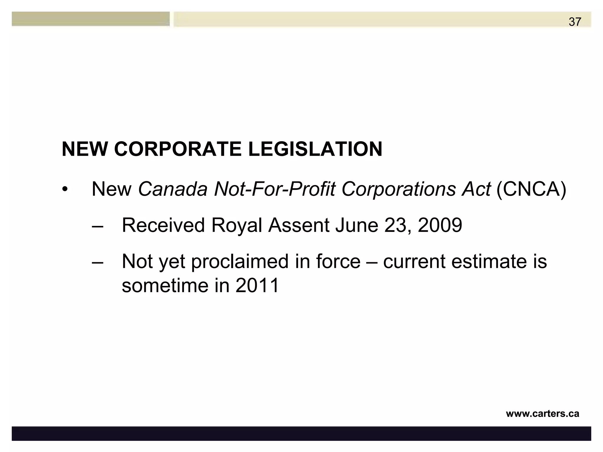 Pension Benefits ActHealth Insurance ActEmployer Health Tax ActOccupational Health and Safety ActEnvironmental Protection ActBusinesses need to determine what legislation applies to their industry and review the liability provisions36