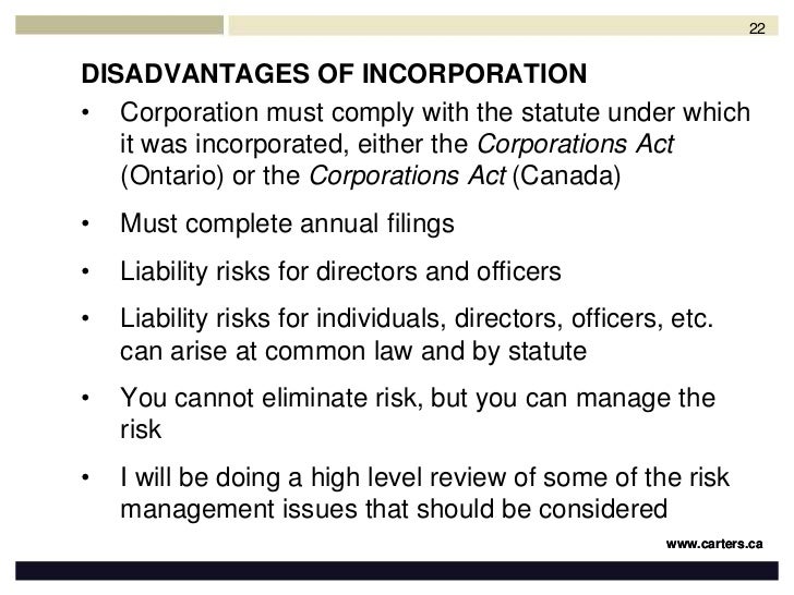 the advantages and disadvantages of incorporating Advantages of incorporating a business incorporating your business in nevada does not have disadvantages as such although there is always the possibility of. the advantages and disadvantages of incorporating Advantages of incorporating a business incorporating your business in nevada does not have disadvantages as such although there is always the possibility of.