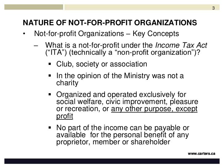 Advantages And Disadvantages Of Non-Profit Organizations