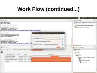 Work Flow (continued...)
 