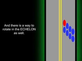 And there is a way to rotate in the ECHELON as well. 