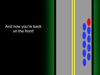 And now you’re back on the front! 