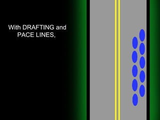 With DRAFTING and PACE LINES,  