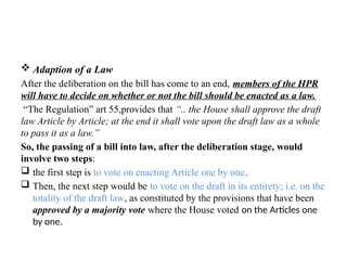 Ethiopian history on legislative drafting | PPTX