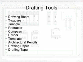 Drafting Tools Drawing Board T-square Triangle Protractor Compass Divider Template Architectural Pencils Drafting Paper Drafting Tape 