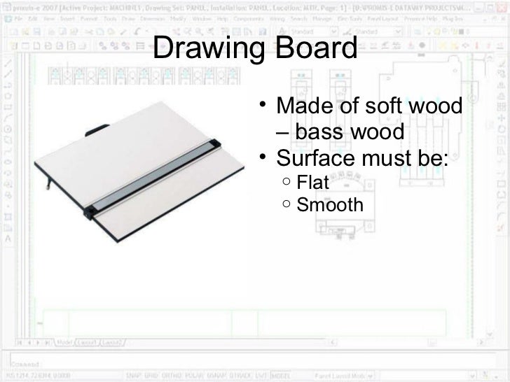 Drafting equipment and_procedures