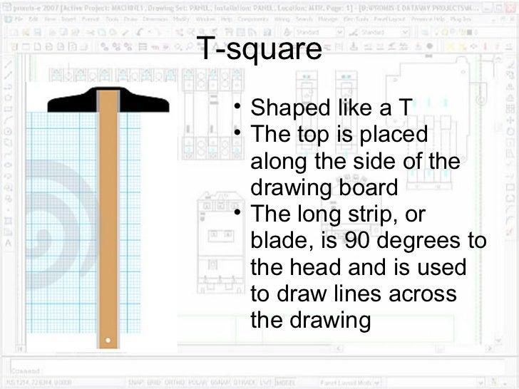 Drafting equipment and_procedures