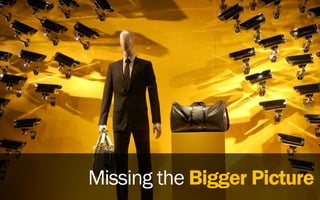 Missing the Bigger Picture
 
