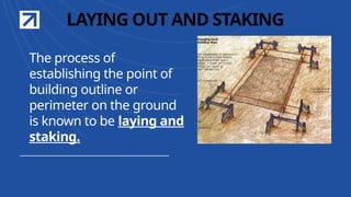 Laying Rising Main DRAFTING STRUCTURAL layout and detail draft the foundation plan | PPTX