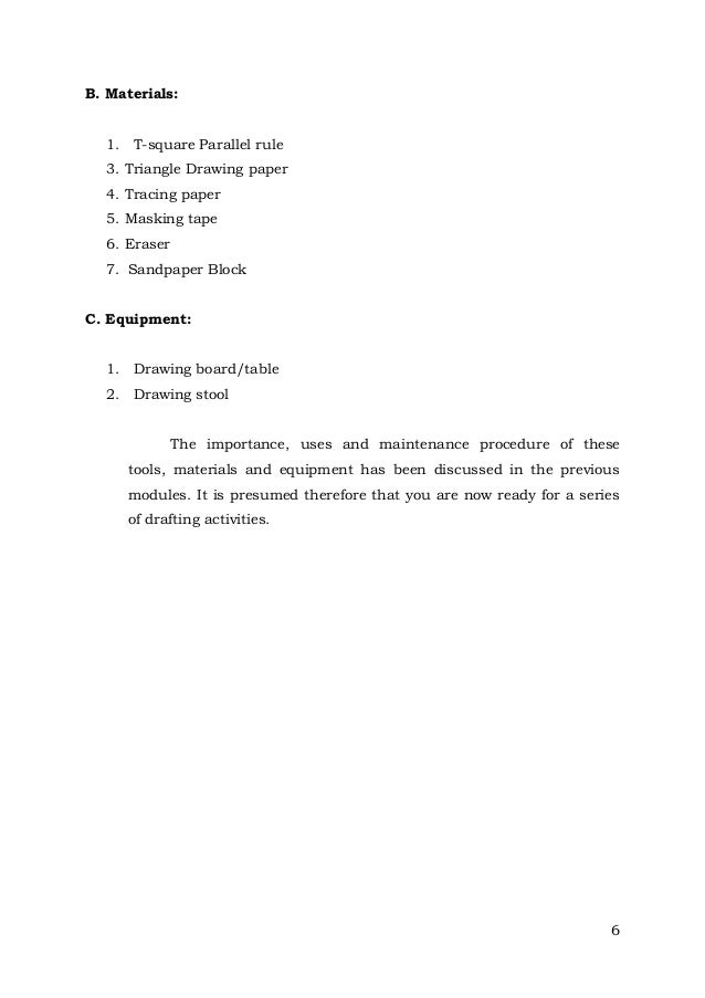 Drafting Technology Y3