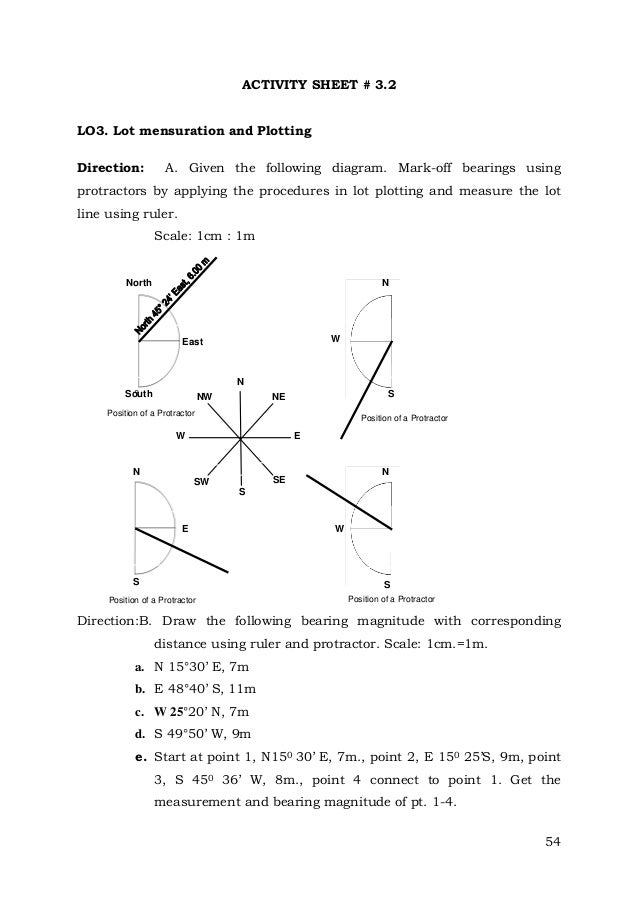 Civil D Draw Line Bearing Distance : Drafting technology y