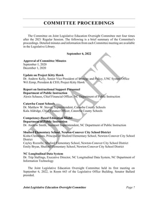 Legislative Reports Examples DRAFT JLEOC Committee Report.pdf