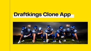 Draftkings Clone App
 