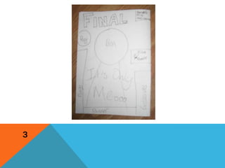 Draft layouts for film magazine cover | PPTX