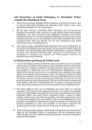 Draft national land reforms policy - India