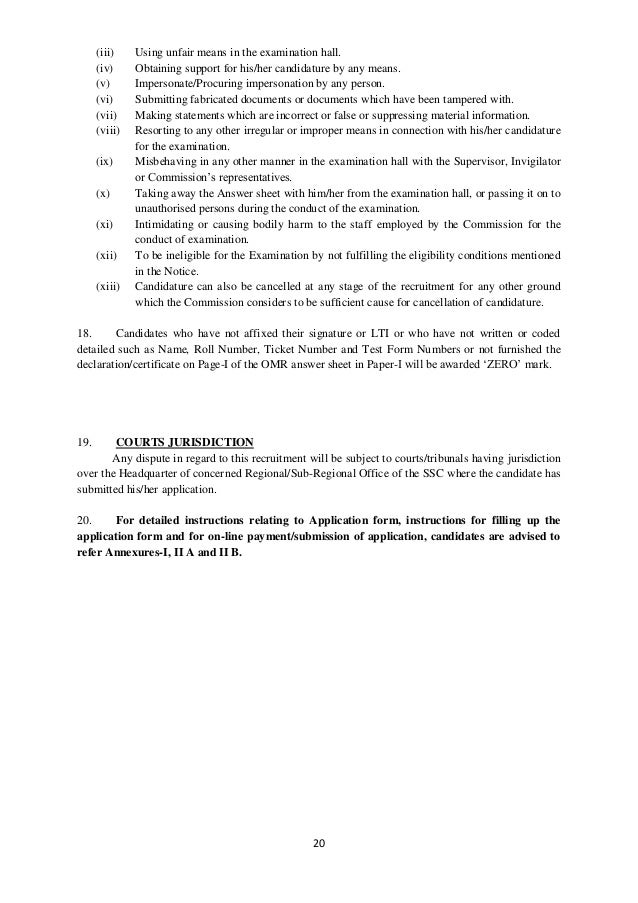 STAFF SELECTION COMMISSION