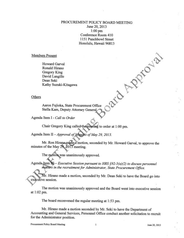 draft of meeting minutes 06 20 13 office meeting minutes
