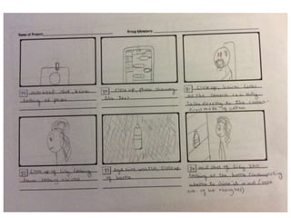 Draft one storyboard | PPT