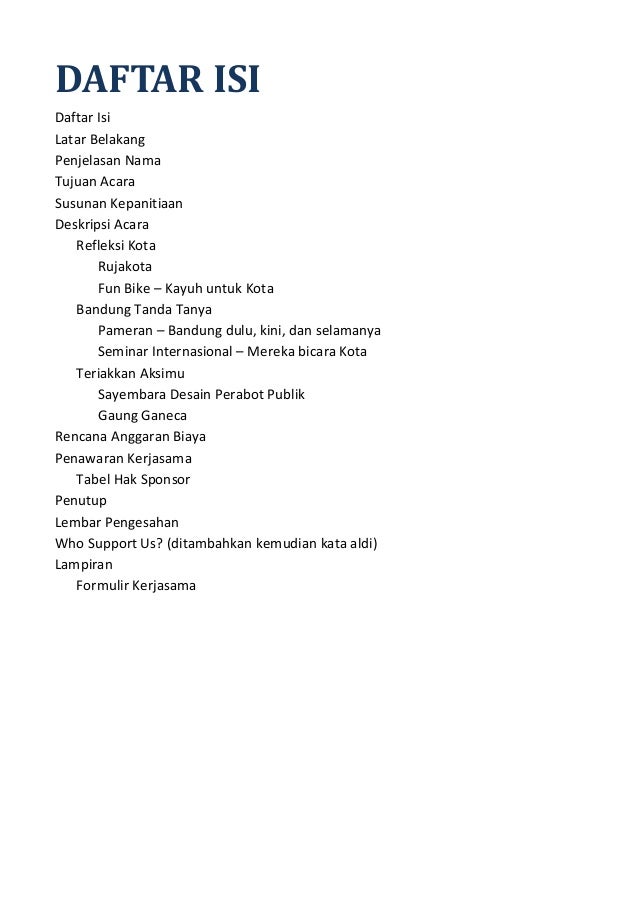 Draft Proposal Gaung Bandung