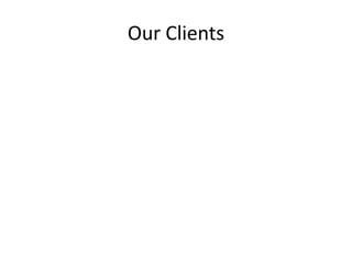 Our Clients
 