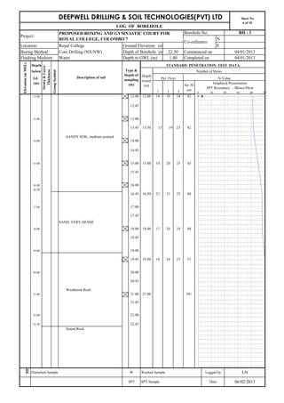 Depth Report Example Draft report | PDF