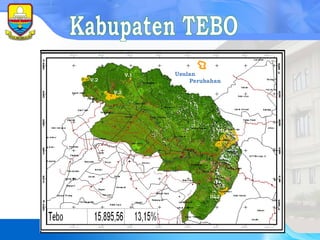Kabupaten TEBO Usulan Perubahan 