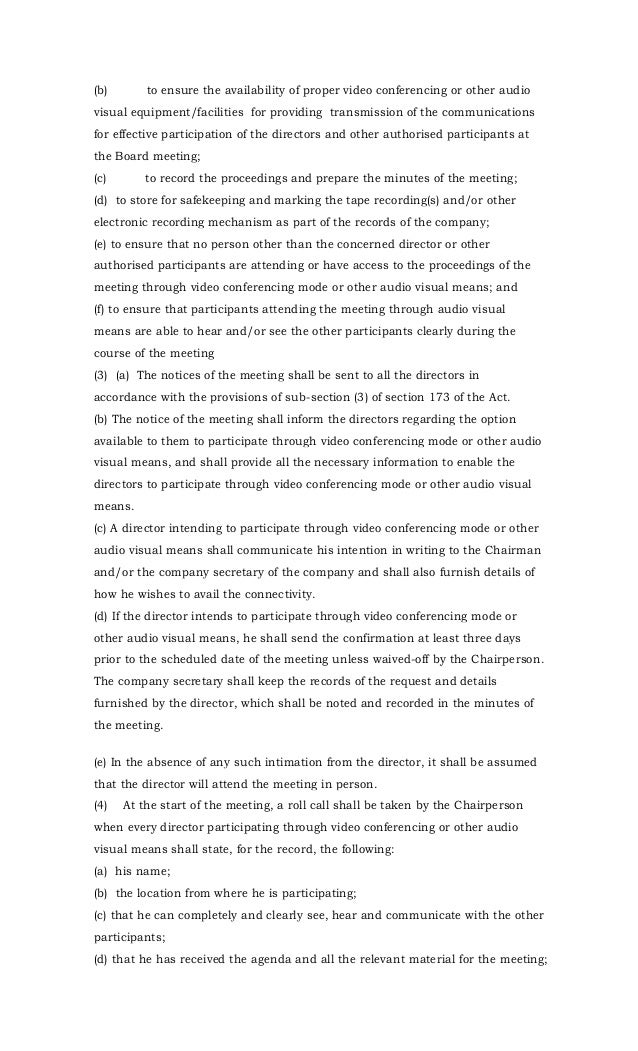 Draft rules for 16 chapters issued on september 7 2013 by mca(1)