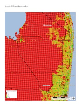 Seven50: Se Florida ProSPerity Plan
18,000’ 36,000’ 54,000’ 72,000’0
Palm Beach County
Broward County
NUMBERS OF INTERSECTIONS
0-5
6-10
11-25
26-35
36-50
51-100
 