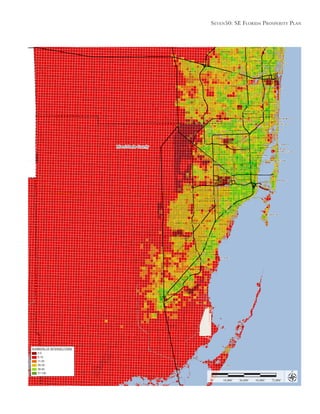 Seven50: Se Florida ProSPerity Plan
18,000’ 36,000’ 54,000’ 72,000’0
Miami-Dade County
NUMBERS OF INTERSECTIONS
0-5
6-10
11-25
26-35
36-50
51-100
 