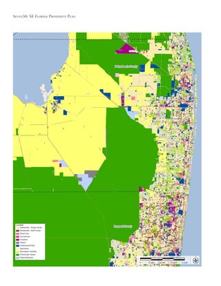 Seven50: Se Florida ProSPerity Plan
18,000’ 36,000’ 54,000’ 72,000’0
Palm Beach County
Broward County
LEGEND
Residential - Single Family
Institutional/Public
Vacant
Industrial
Commercial
Mixed Use
Residential - Multi-Family
Agriculture
Recreation Facilities
Parks/Open Space
Water/Wetlands
 