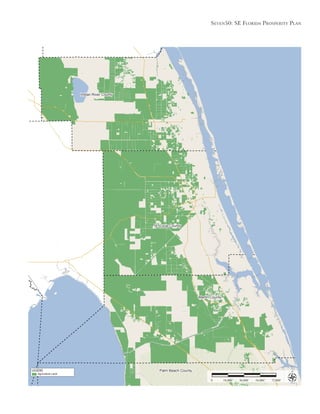 Seven50: Se Florida ProSPerity Plan
18,000’ 36,000’ 54,000’ 72,000’0
Indian River County
St. Lucie County
Martin County
Palm Beach CountyLEGEND
Agriculture Land
 