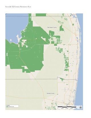 Seven50: Se Florida ProSPerity Plan
18,000’ 36,000’ 54,000’ 72,000’0
Palm Beach County
Broward County
LEGEND
Agriculture Land
 