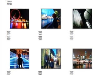 Draft storyboard