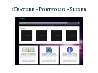 iFeature +Portfolio -Slider
 