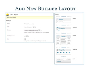 Add New Builder Layout
 