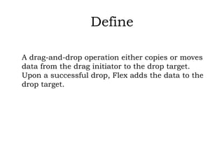 Drag and drop | PPT