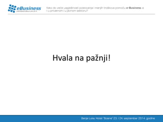 Hvala na pažnji! 