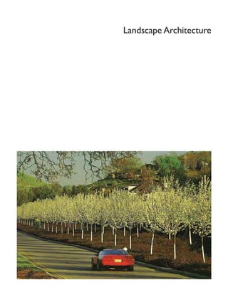 Landscape Architecture
 