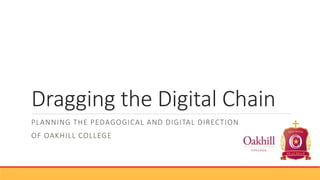 Dragging the Digital Chain
PLANNING THE PEDAGOGICAL AND DIGITAL DIRECTION
OF OAKHILL COLLEGE

 