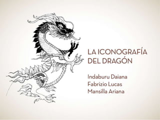 Iconografía del Dragon - Chino Mandarin