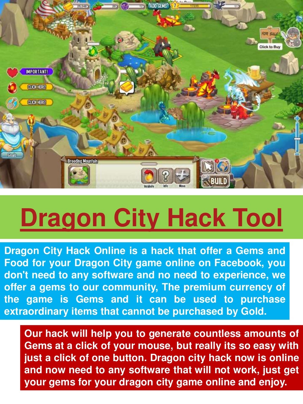 Dragon city cheats