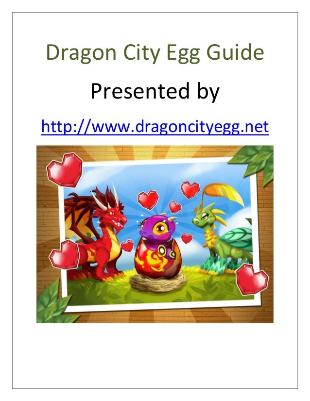 dragon city egg guide pdf dragon city guide