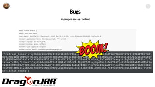 Bugs
Improper access control
 