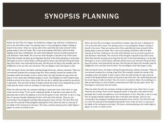 SYNOPSIS PLANNING
 